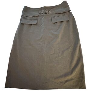 Worthington wide belt skirt